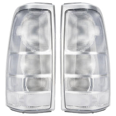 MiKaFex tail light assembly for Chevy Silverado driver side enhances visibility and fit.