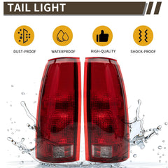 MiKaFex tail light assembly with circuit board included for plug-and-play compatibility