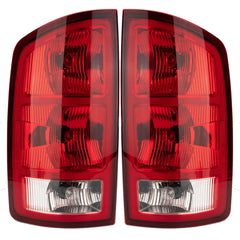 MiKaFex tail light assembly driver side with bulb enhances visibility for Dodge Ram