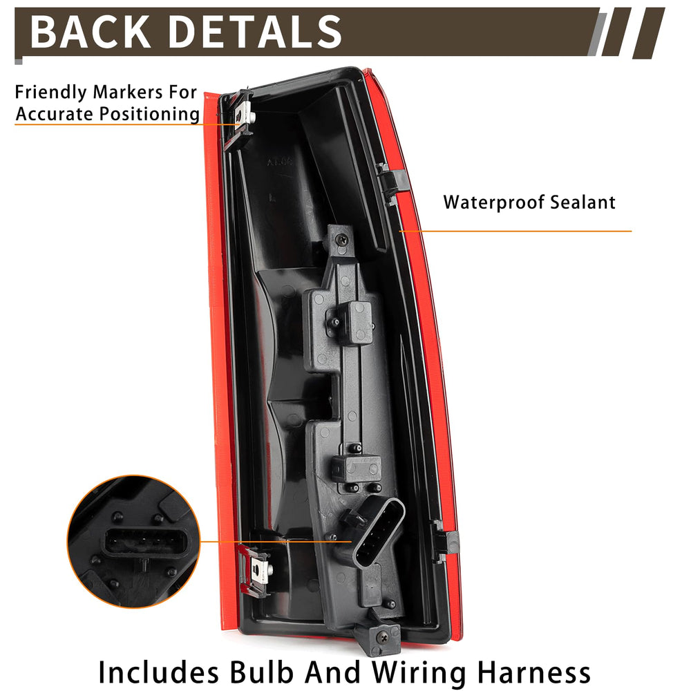 MiKaFex passenger-side tail light for GM C/K pickup delivers reliable performance
