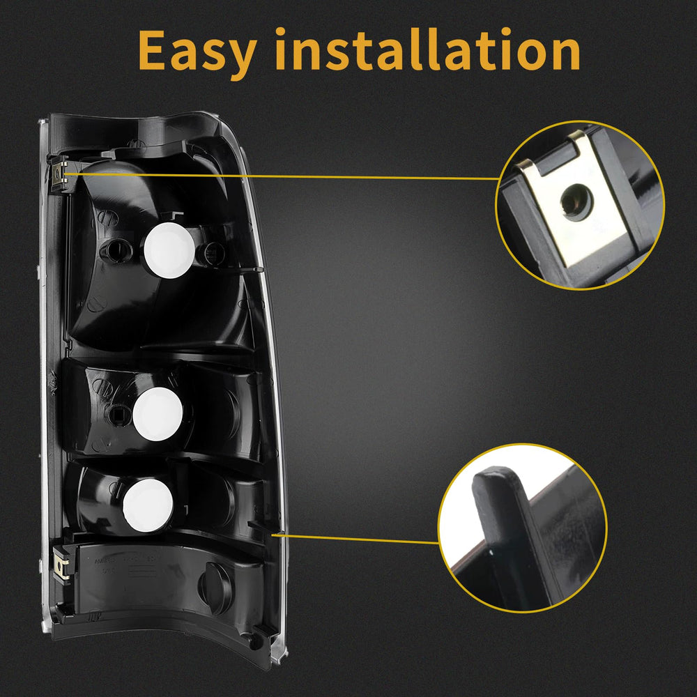 MiKaFex tail light assembly mounted on vehicle rear view for safety and style.