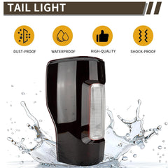 MiKaFex taillight outer shell in smoked design for Ford F-250/F-350.