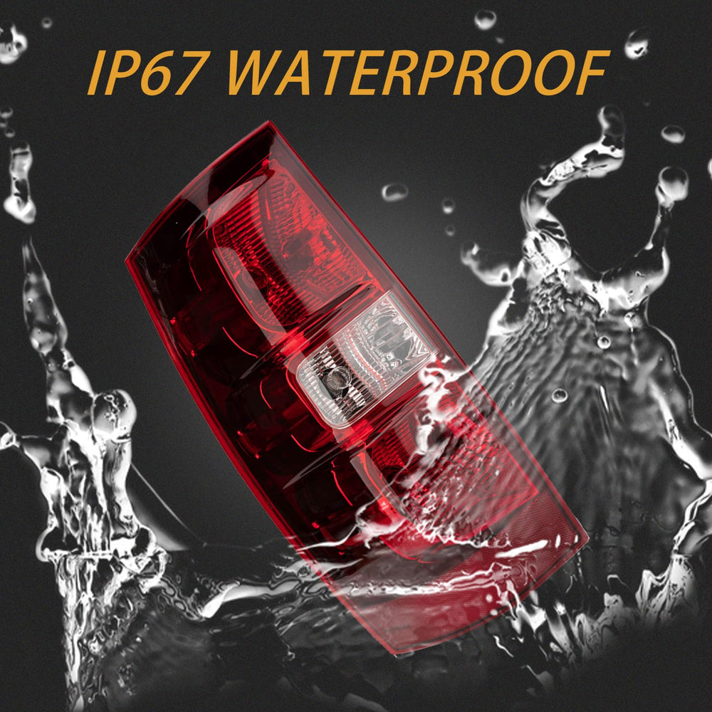 MiKaFex rear tail light includes wiring harness for easy install
