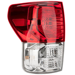 MiKaFex tail light for Toyota Tundra left side with durable clear red lens.