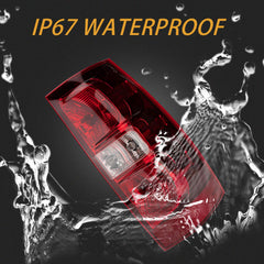 MiKaFex tail light with wiring harness ensures easy wiring and installation