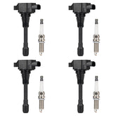 MiKaFex UF549 ignition coil pack 4pcs ready for reliable engine starts.