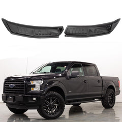 MiKaFex windshield wiper cowl cover, front-left view, adds durable protection and refreshed Ford F-150 look.
