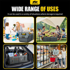 MIKKUPPA car storage organizer ideal for picnics and camping trips.