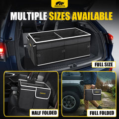 MIKKUPPA organizer's adjustable straps secure cargo for safe road trips.