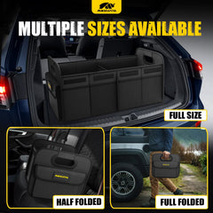 MIKKUPPA trunk organizer durable oxford fabric for daily use