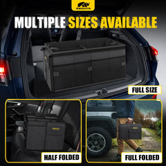 MIKKUPPA trunk organizer non-slip bottom prevents shifting during drives