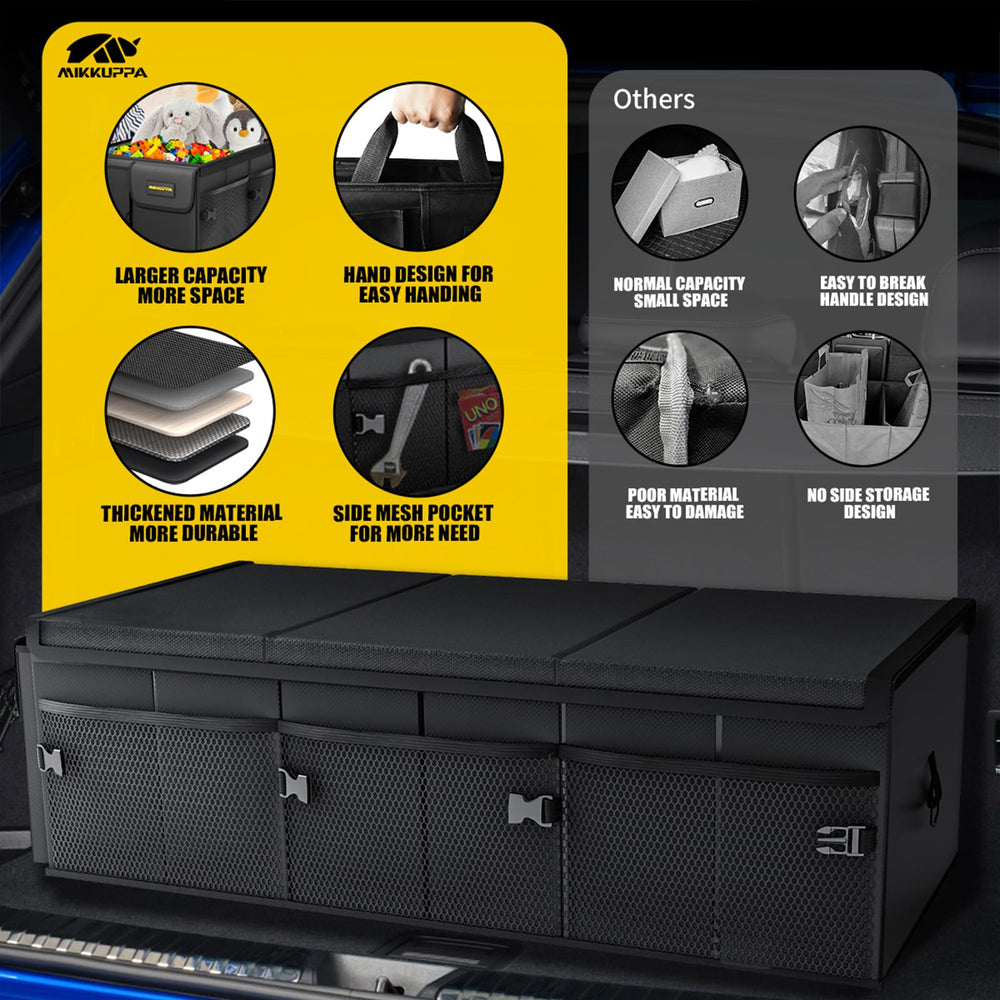 MIKKUPPA trunk organizer ideal for picnics and camping gear.