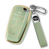 MILD EAST Ford key fob cover with 360-degree protection against drops and scratches
