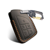 MILD EAST genuine leather fob cover for Chevy Yukon Denali with premium grip and fit.