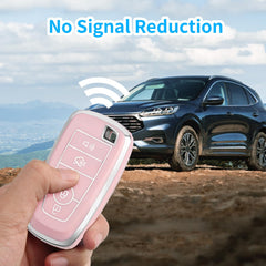 MILD EAST gold rim design adds style while preserving signal strength.