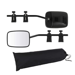 Milenco MIL-4381 Falcon towing mirror left clamp for quick fit and stable view.