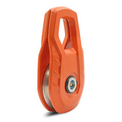 MILINI Snatch Block angled-pull design for versatile recovery.