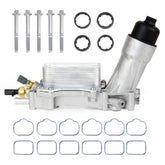 MILIPARTS aluminum oil cooler housing kit for durable engine cooling and easy installation
