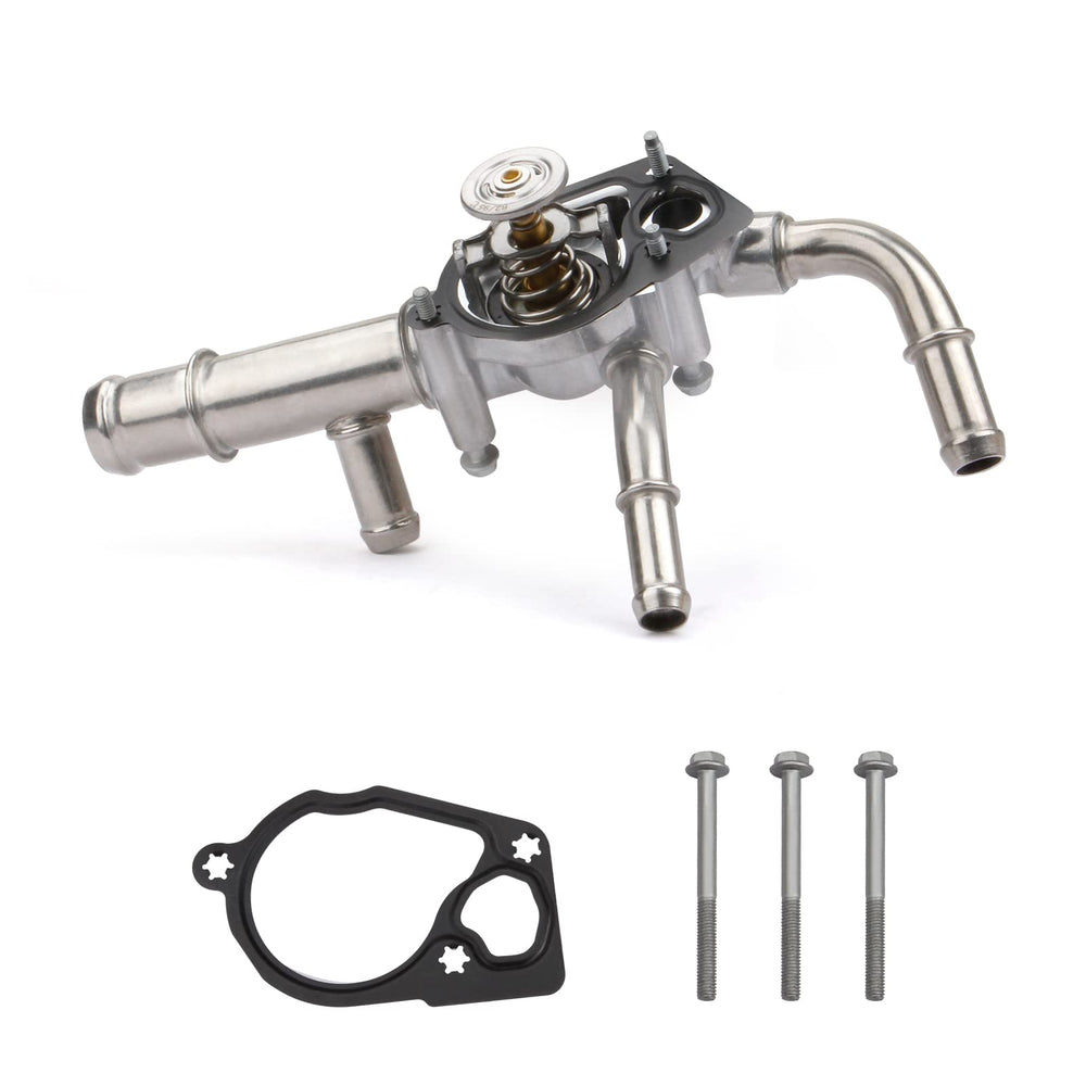 MILIPARTS coolant thermostat housing assembly ready for direct GM V6 replacement