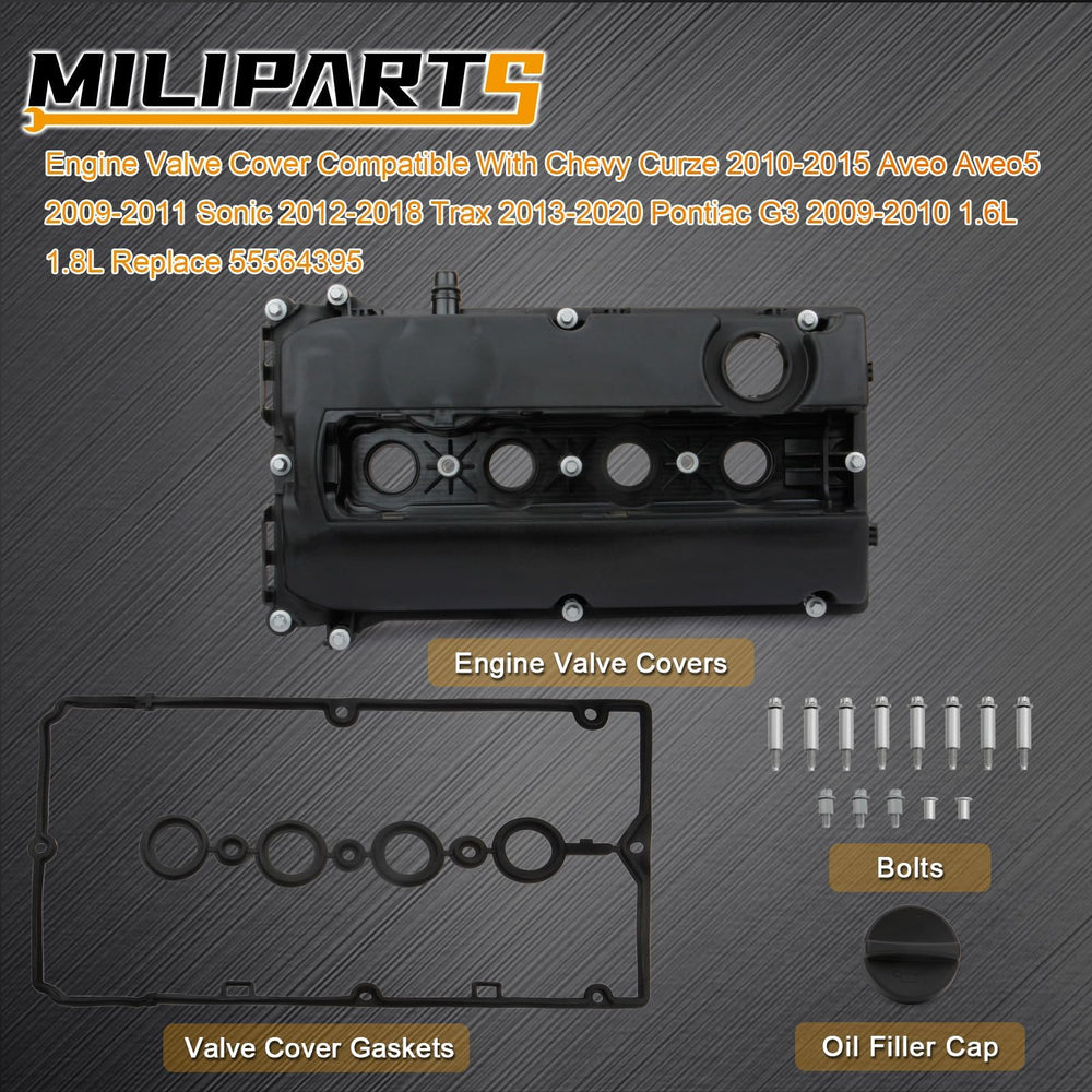 MILIPARTS valve cover for Pontiac G3 2009-2010 delivers reliable performance