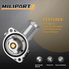 MILIPARTS installed on a Dodge Journey illustrating direct-fit compatibility
