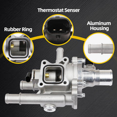 MILIPARTS thermostat housing fitment check ensures Cruze Sonic Trax compatibility