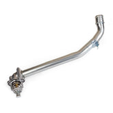 MILIPARTS thermostat housing front view, OEM-style fit for 3.6L GM engines, reliable cooling.