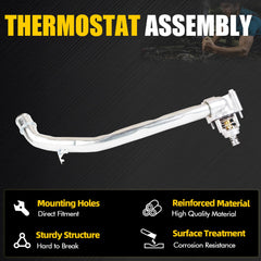 MILIPARTS thermostat-housing-oem-dimensions guarantees exact OEM-style fit.