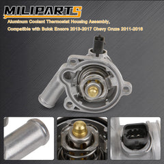 MILIPARTS aluminum housing for Chevy Sonic supports reliable engine cooling.