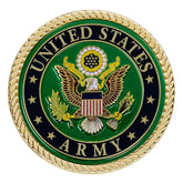 Military Gift Shop US Army Auto Medallion 2-inch car accessory with army seal