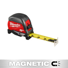 Milwaukee Electric 25ft tape measure extended blade for long measurements