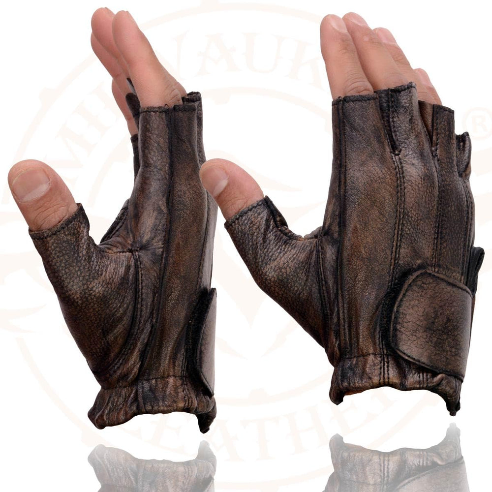 Lightweight interior lining Milwaukee Leather gloves for breathable comfort