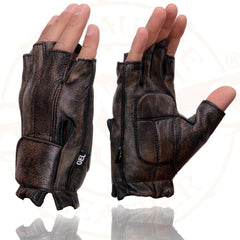 MG7561 half finger design ideal for warm weather riding