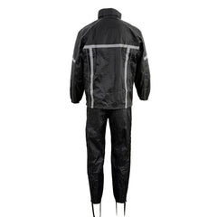 Milwaukee Leather MPM9510 leg area featuring heat guard at bottom for protection
