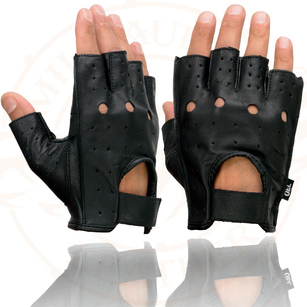 Milwaukee Leather SH195 premium cowhide leather durable and lightweight
