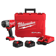 Milwaukee M18 FUEL 1/2 in high torque impact wrench with friction ring for quick bit changes