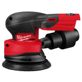 Milwaukee M18 FUEL 5-Inch sander front view for fast material removal