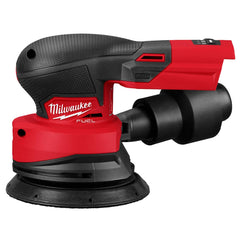 Milwaukee M18 FUEL 5-Inch sander front view for fast material removal