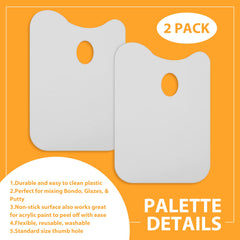 Minatee 6-inch yellow spreader for even coating