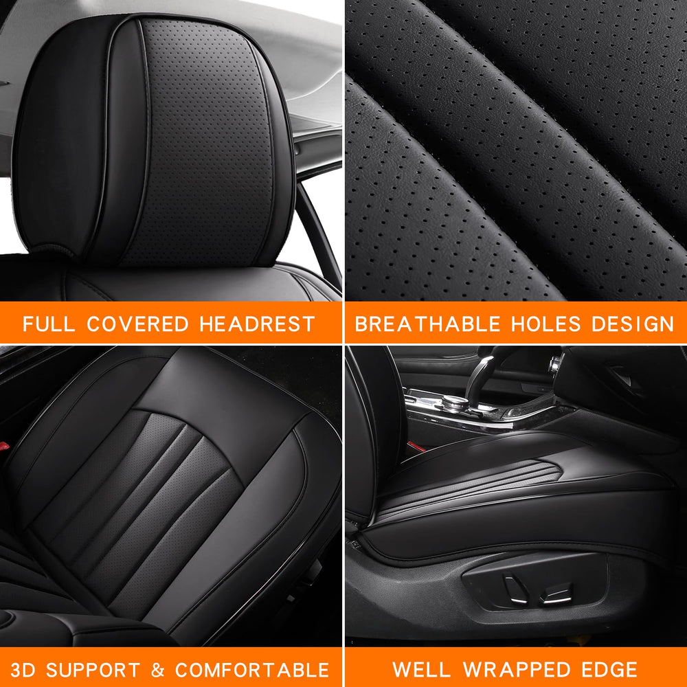 MINGBRON durable hooks and chucks secure the seat covers