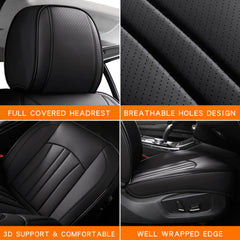 MINGBRON durable hooks and chucks secure the seat covers