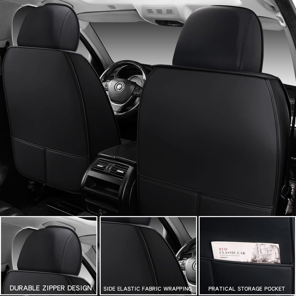 MINGBRON stylish faux-leather interior design adds color to your car