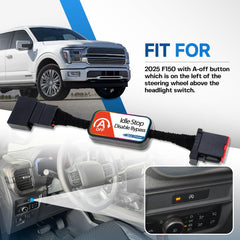 Mingrui test auto stop eliminator instrument panel install close-up