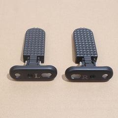Minho footpegs packaged pair ready for upgrade and passenger comfort.