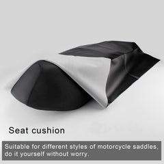 Minho seat cover close-up stitching shows durability and wear resistance