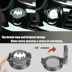 Minsezhi Push Start Button Cover flip-top design, easy non-destructive installation.