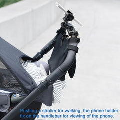 Mippko phone holder on a golf cart mount keeps your phone within reach on the course.