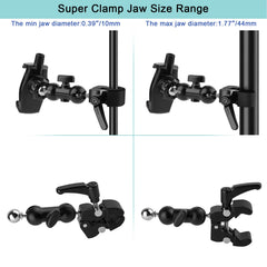 Mippko phone holder on a music stand mount allows quick device access during performances.