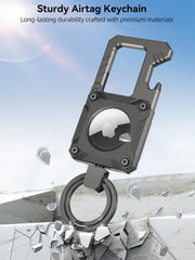 Miroddi IP67 waterproof keychain withstands rain and outdoor use.