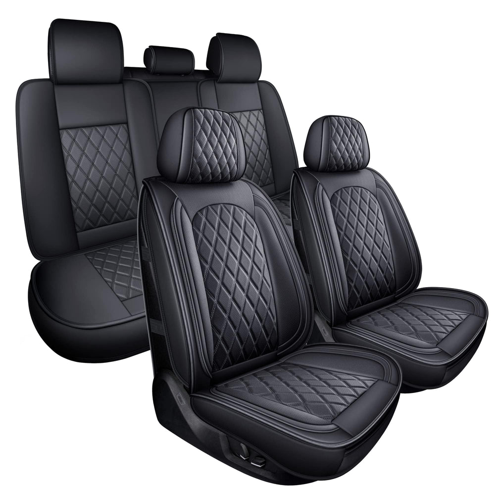 MIROZO seat covers full set front and back for universal fit and refreshed interior.